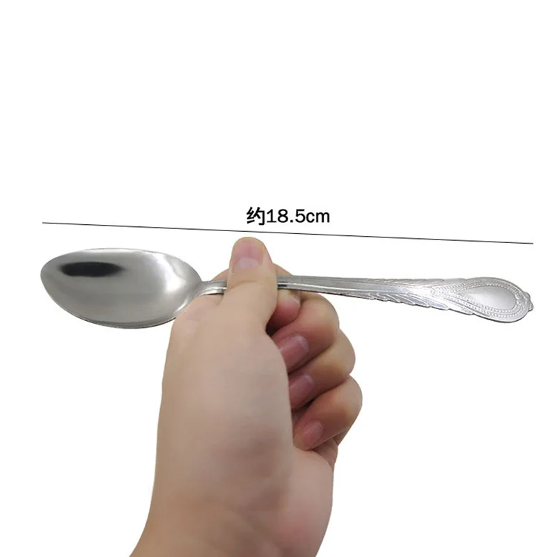 2Pcs Spoon.Fork Tricks Street Close Up  Funny Magic Props Creative Bending Spoon Magic  Kids Adult Magic Joke Toy