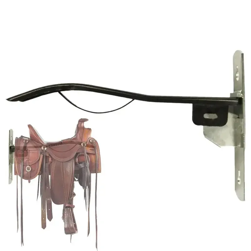 Horse Saddle Stand Wall Mounted Saddle Holder Blanket Rack For Horse Tack Room Organization And Storage