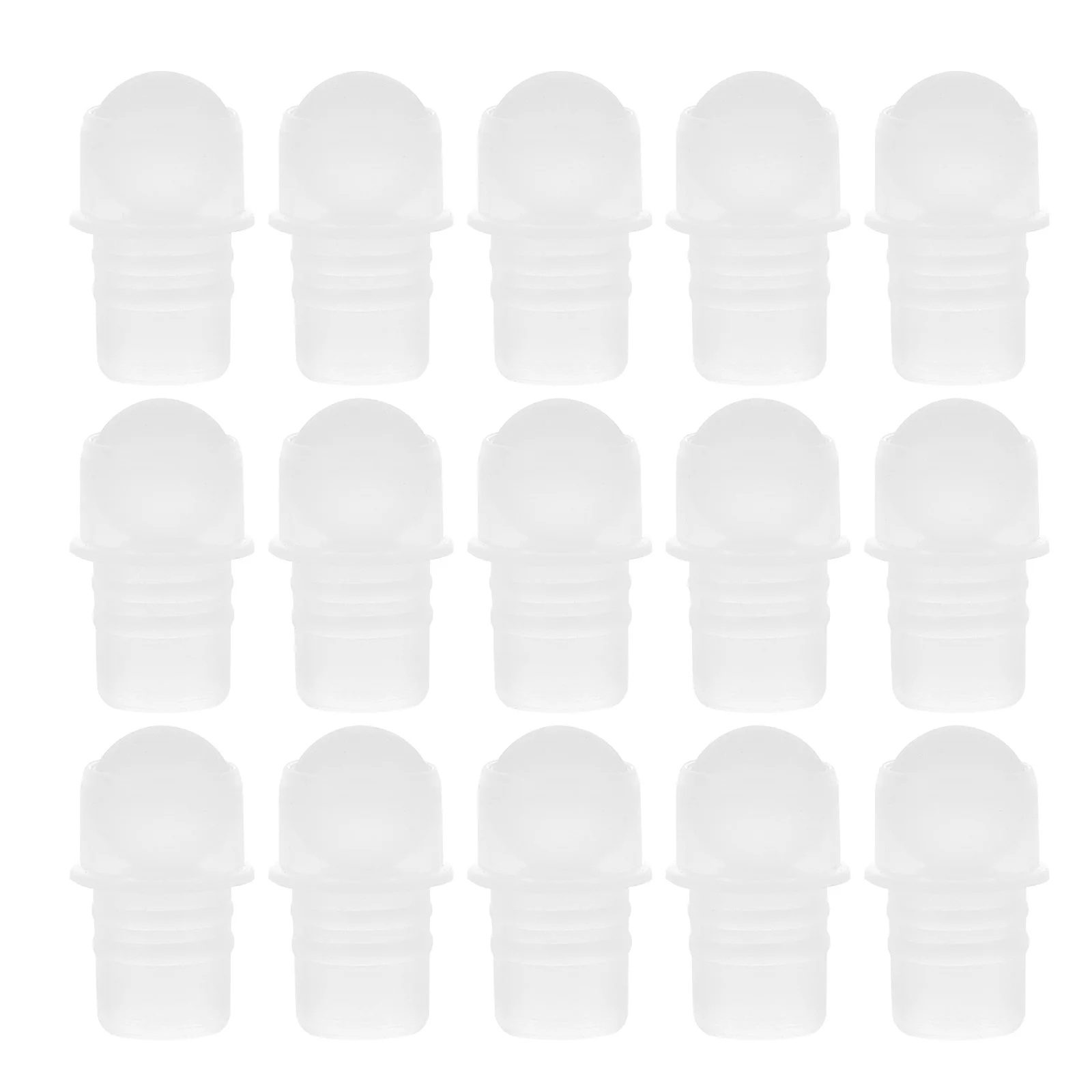 50 Pcs Transparent Glass Ball Perfume Bottles Dispenser Replacement Balls Bearing Empty Aroma Inserts Pp Roller Travel