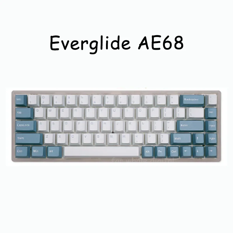 Imagem -04 - Everglide Ae68 Teclado de Interruptor Magnético 8k com Fio Abs Destemido Contrato Valorant rt Mecânico Jogos Escritório Personalizar Teclados