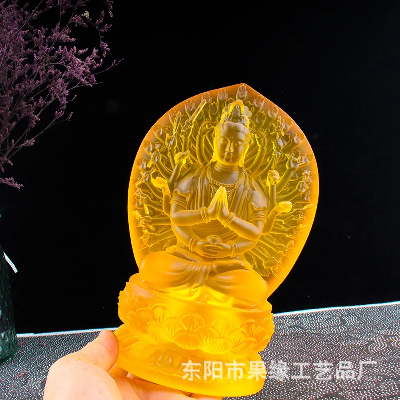 

Thousand Water Glass Buddha Statue, Living Room, Hall, Temple Worshiping Thousand Handed and Thousand Eyed Guanyin Bodhisattva