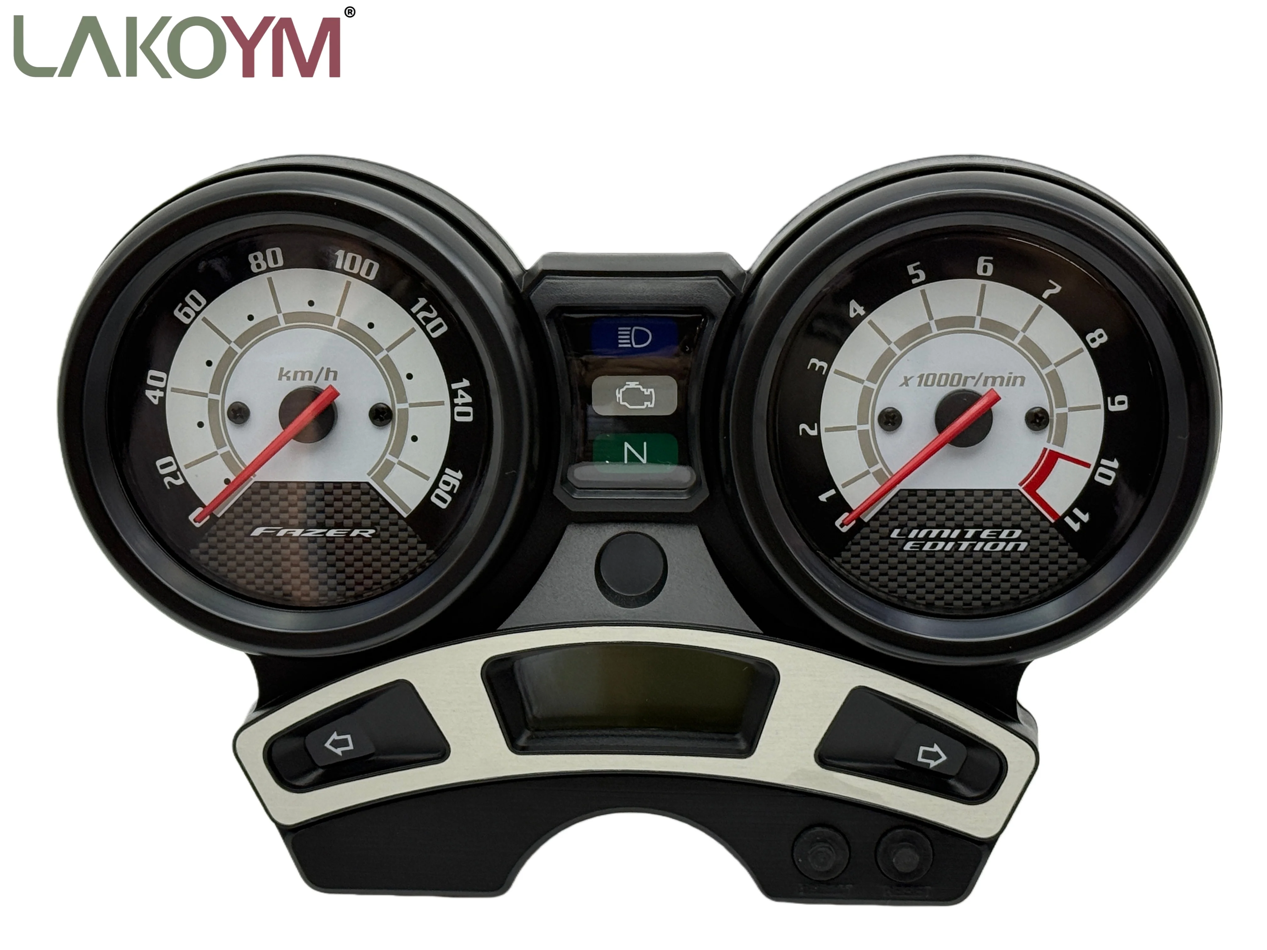 

Quality OEM Motorcycle Instrument Panel for YBR250 YS250 FAZER250 Motorcycle Digital Speedometer for Yamaha 250 Speedometer