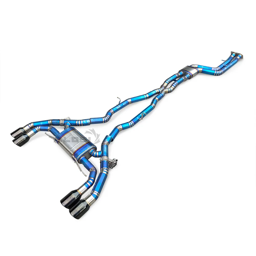 

Suitable for BMW X3M/X4M F97/F98 3.0T Titanium with Valve Control Performance Cat Back Exhaust Pipe