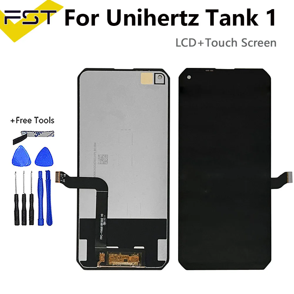 

6.81 inches Tested Display Unihertz Tank 1 LCD Display Touch Screen Assembly Replacement For Unihertz TANK Display LCD Sensor