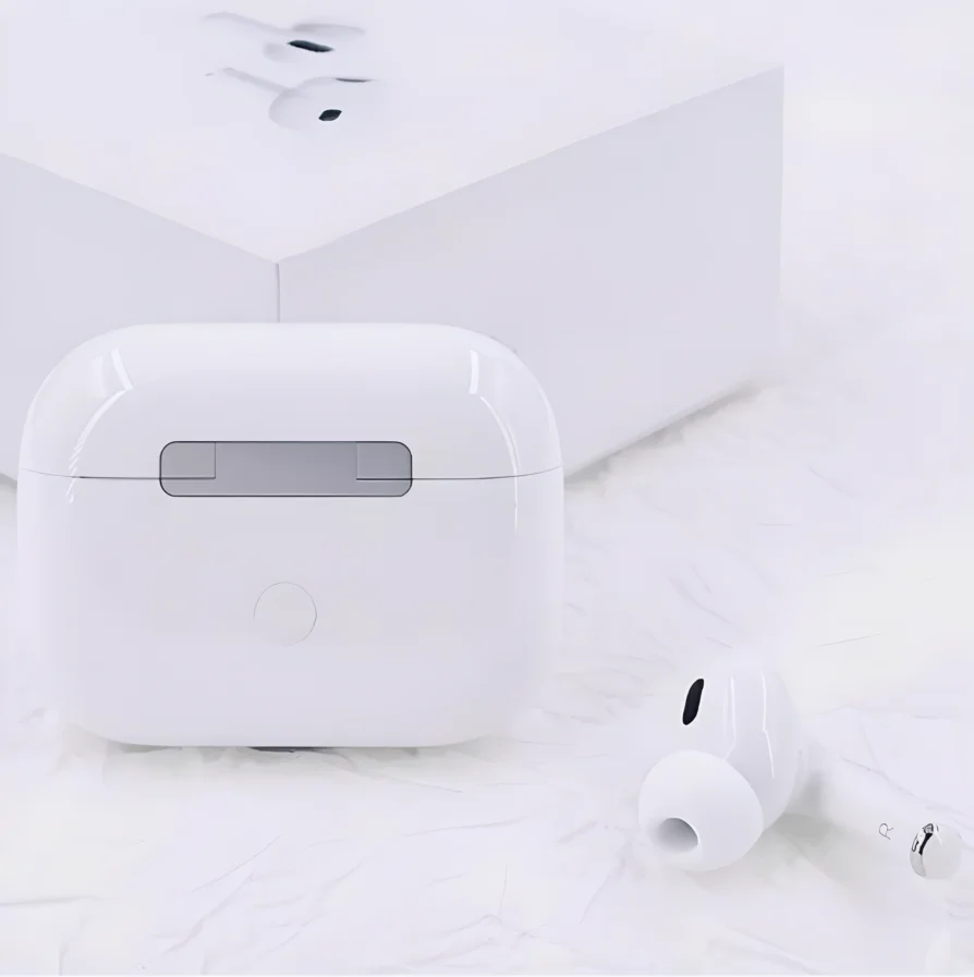 سماعات بلوتوث لاسلكية من Airs Pro، سماعات أذن مزودة بميكروفون، علبة شحن، صوت واضح، وقت تشغيل طويل، متوافقة مع جميع الهواتف الذكية