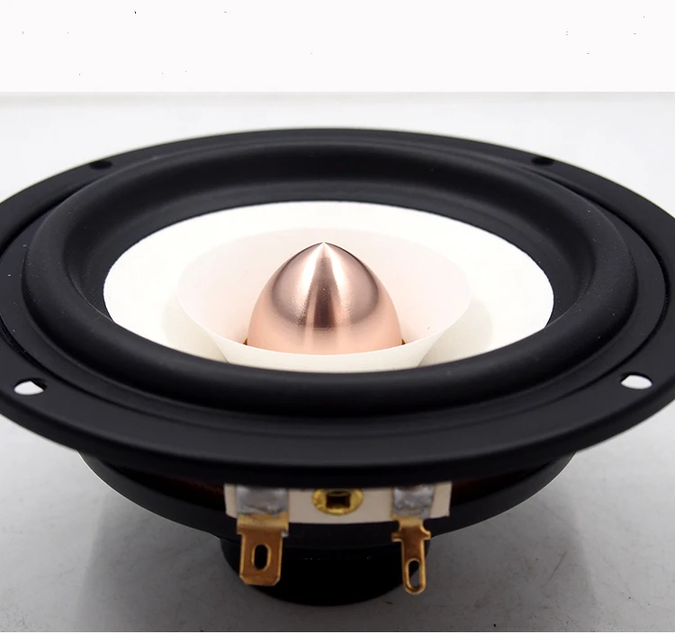 2PC  Audio Labs Top End 4 Inch Full Range monit Speaker Tweeter Woofer Aluminum Bullet 2 Layer HiFi Diy