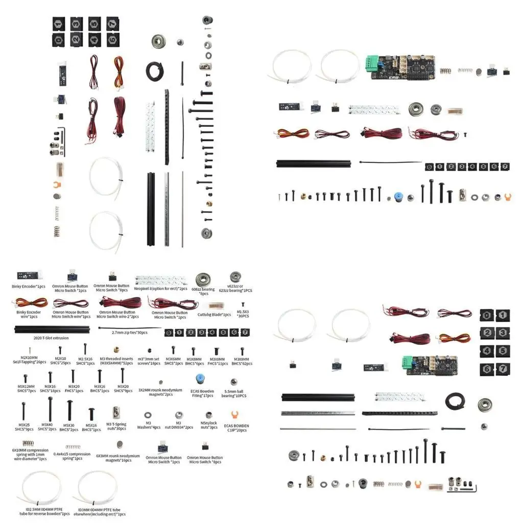

652F Professional -печать Multicolor V2 Обновления ERCF V2 Multi -Color Printing для экспериментов по производству Maker