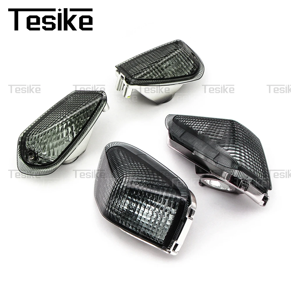 

For Kawasaki ZZR 400 ZZR400 1990 1991 1992 Motorcycle Front Rear Turn Signal Indicator Light Housing Lamp Lens Cover Lampshade