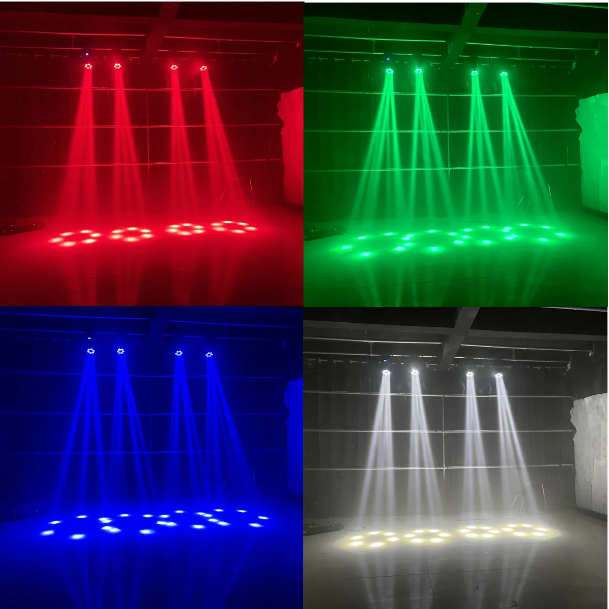 LED 6x15W Beam+Wash Six Bees Eyes RGBW DMX512 Stage Effect Lighting Good For Disco DJ Party KTV Dance Floor Clubs And Wedding