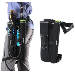 Fishing Poles Bag Oxford cloth Waist Leg Bag Fishing Rod Holder Fishing Tools Storage Case Multifunctional Storage Bag