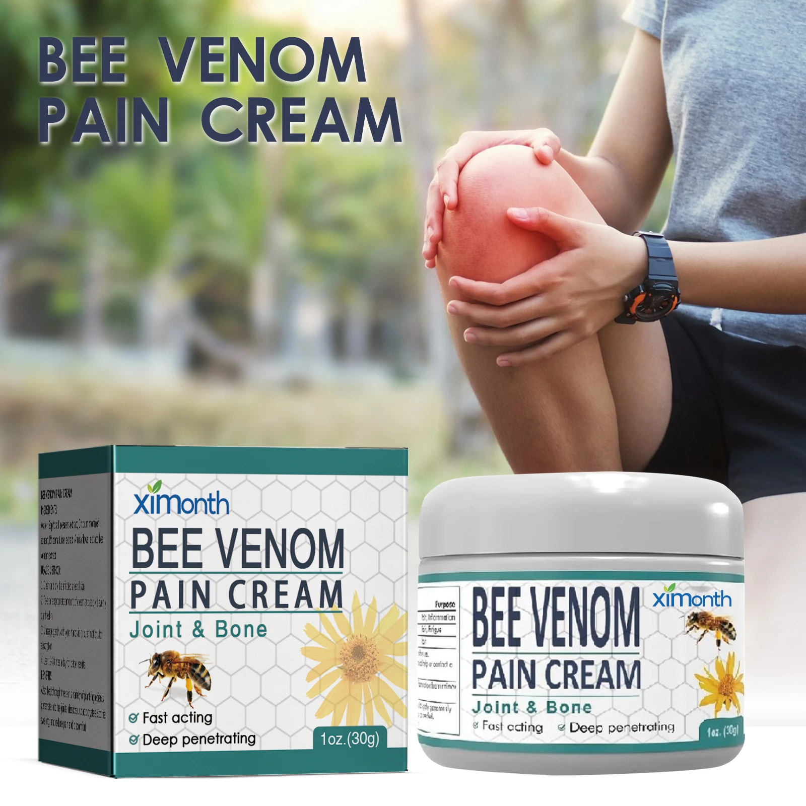 30g Bee Venoms Joint Cream Joint And Bone Therapy Cream Massage Treatments Cream Bone Health Body Care Tools Joint Bone Cream