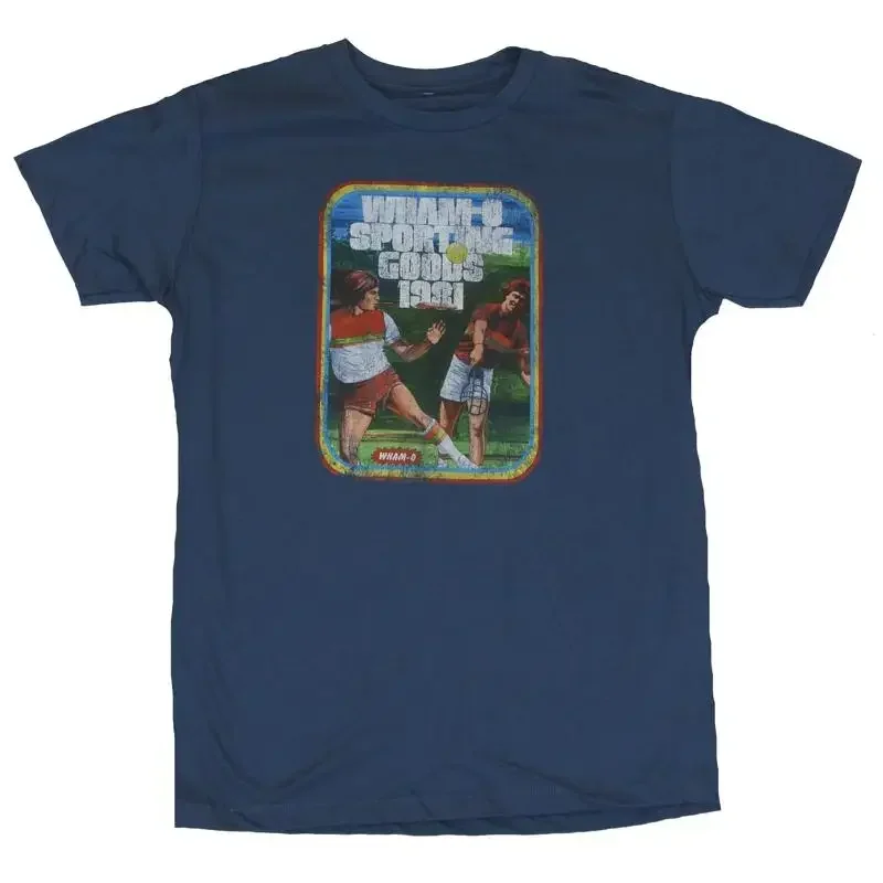 Whamo Adult New T Shirt Sporting Goods 1981 Distressed Ad Pic