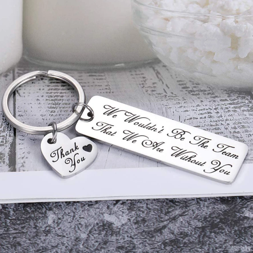 Boss Coworker Appreciation Gifts Keychain for Mentor Leader Supervisor Thank You Office Retirement Christmas Stocking Stuffers