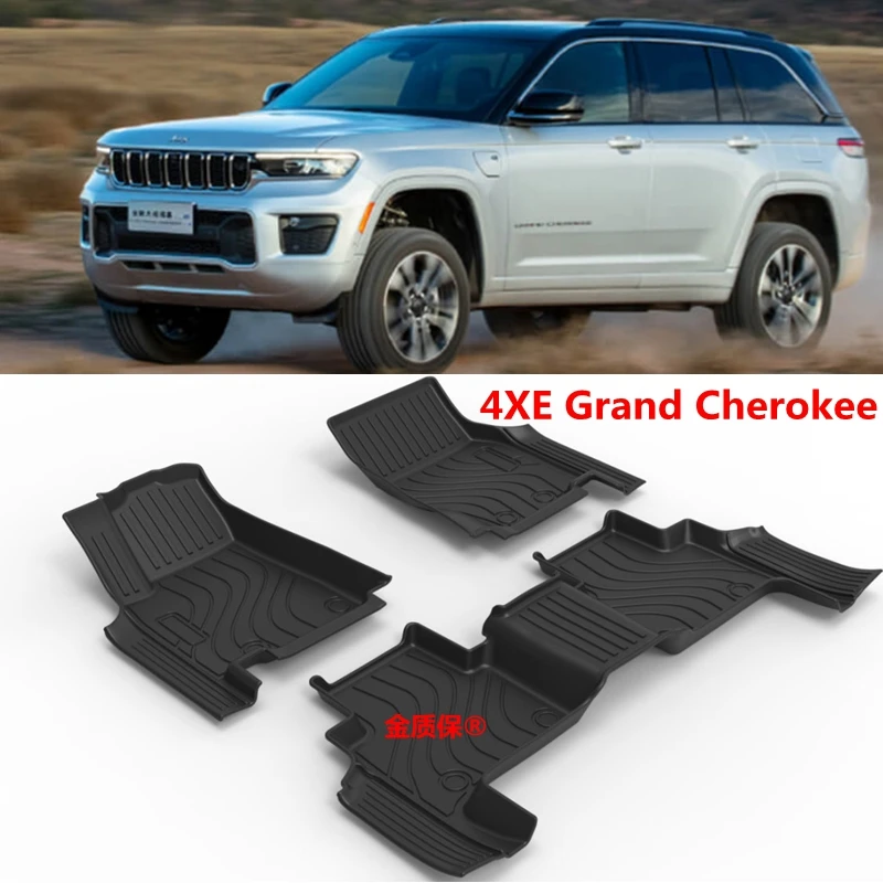 

Use for new Jeep Grand Cherokee 4xe car carpet custom All-Weather Floor car Mat Fit For Cherokee 4XE waterproof trunk floor mat