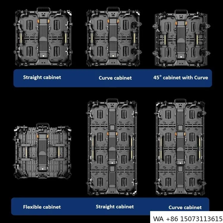 شاشة تأجير LED خارجية P3.9/P4.8 - لوحة سهلة التركيب مقاس 500 × 1000 مم لمناسبات الكنيسة #5