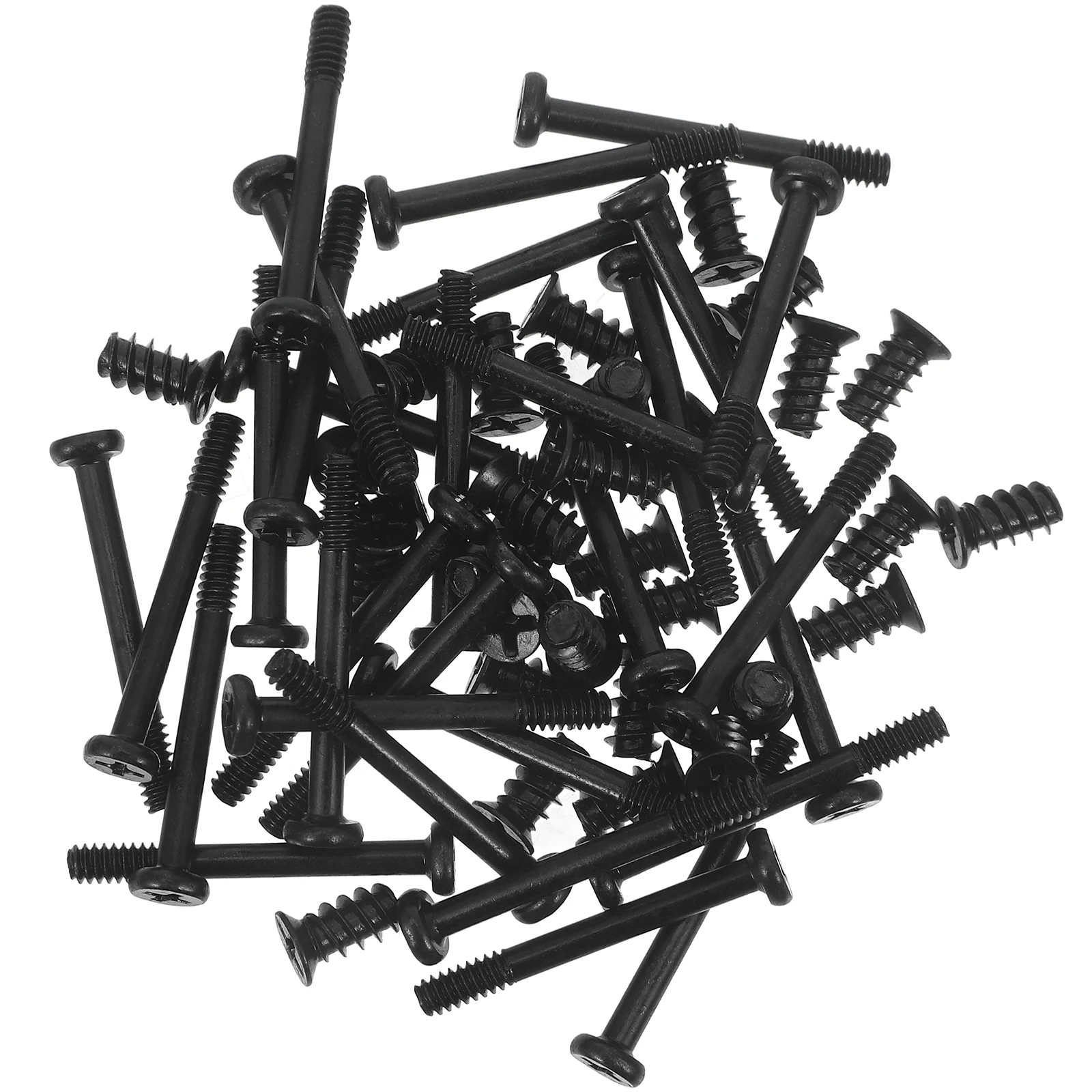 

60 Pcs Case Fan Screw Kit Long Short Screws for Chassis Fan Laptop Cooling Mount Computer Durable Premium Professional Flat Head