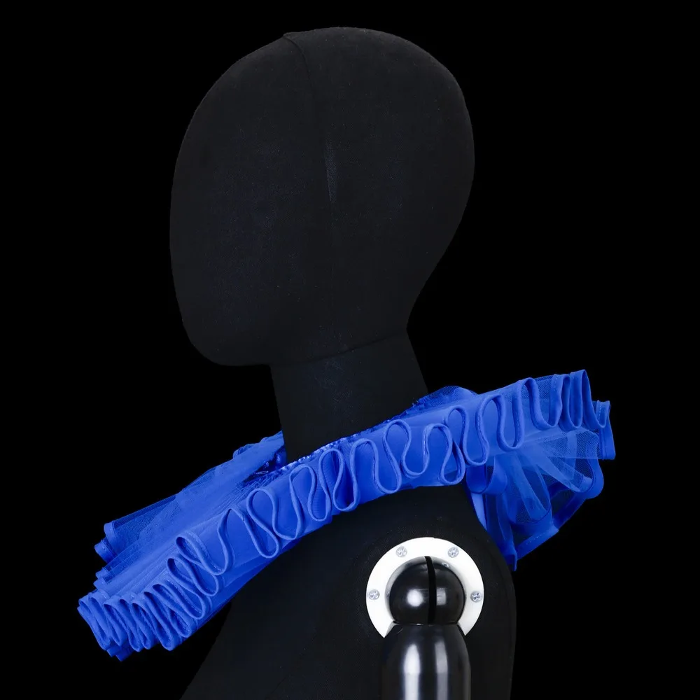 Detachable Shakespeare Neck Ruffled Collar Vintage Elegant Renaissance False Collar Victorian Costume
