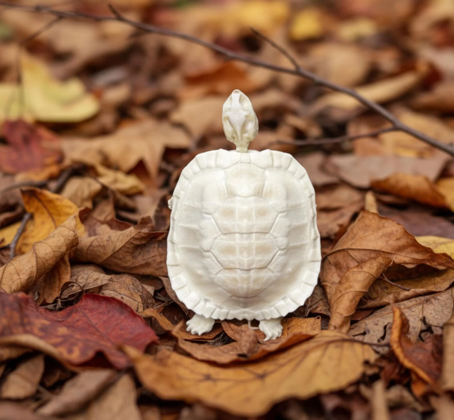 Ethically Sourced Real Turtle Skeleton | Red-Eared Slider Bone Specimen | Curious Oddity Gift