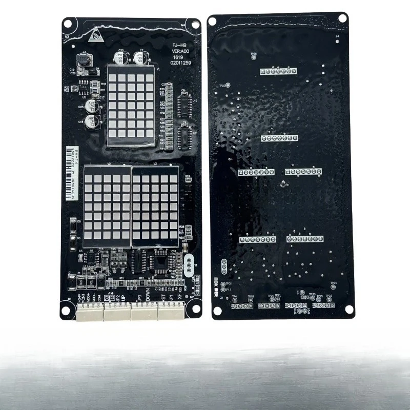 

Детали подходят для аксессуаров для лифтов Hengda Fuji. Плата внешнего вызова. Плата дисплея FJ-HB, внешняя контрольная плата.