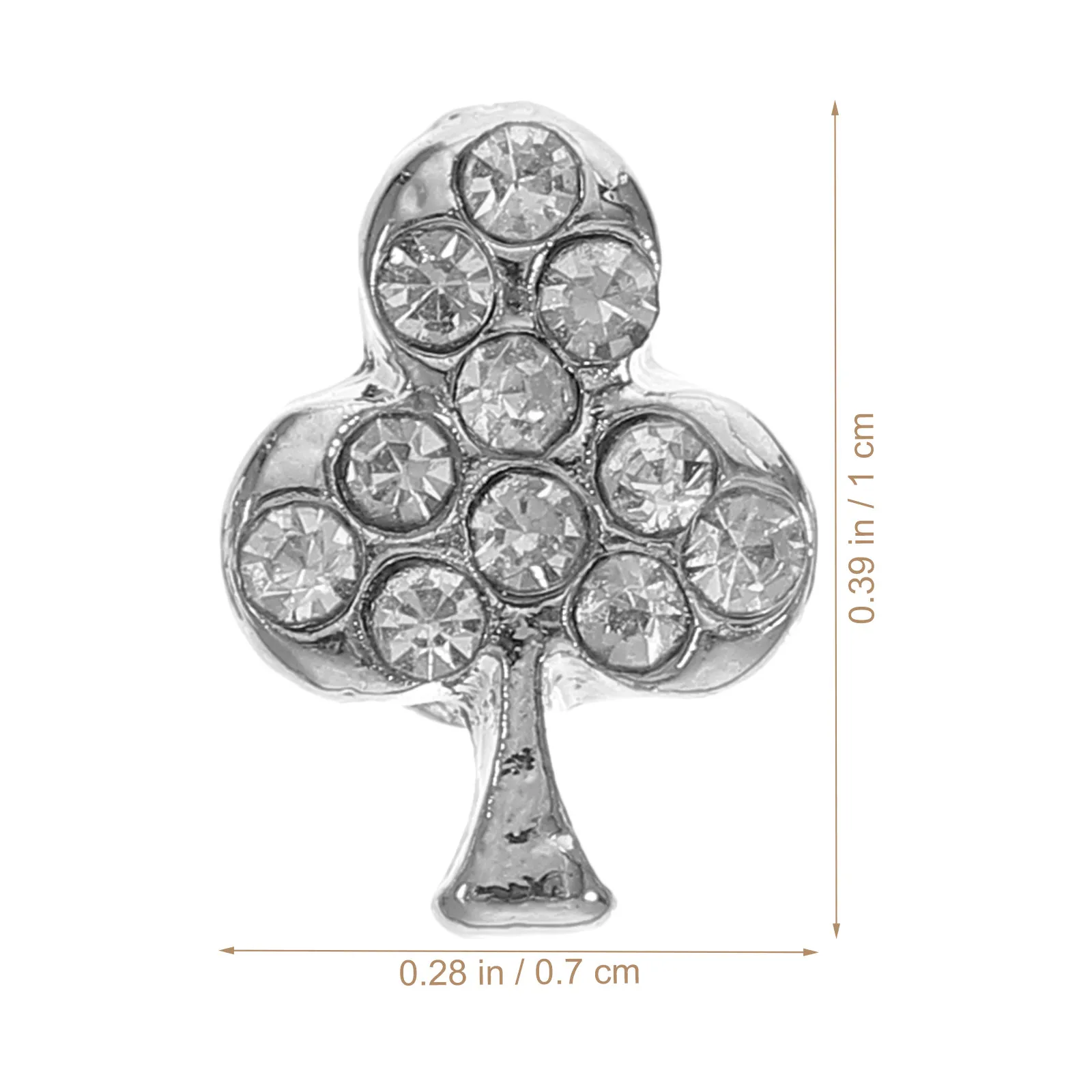 3Pcs Watch Band Charms Mini Silver Decorative Rivets Accessories for Personalized Watchband Nails Fashionable