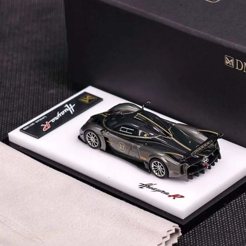 DMY 1:64 Huayra R Blue Carbon Metal Gray resin alloy miniature