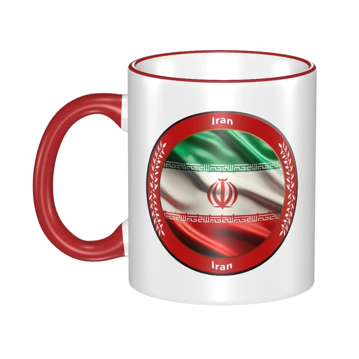 

Iranian Iran Flag Mugs Cute Coffee Cup Gift For Women Men
