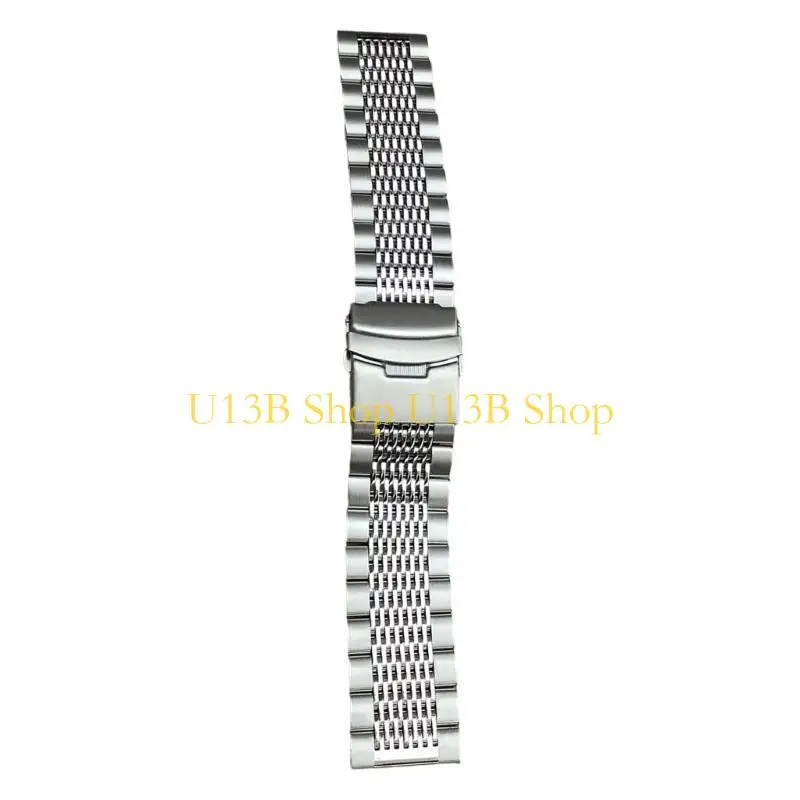Cintura del braccialetto a sudore orologio in acciaio inossidabile U13B per accessori per rilascio rapido da 20 mm/22 mm/24