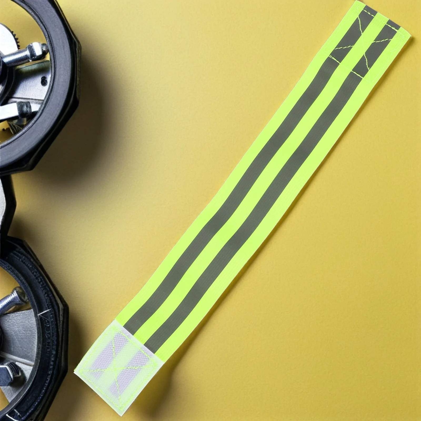 

10Pcs Reflective Armband High Visibility Lightweight Comfortable Running Gear for Night Cycling Walking Hiking Outdoor Safety