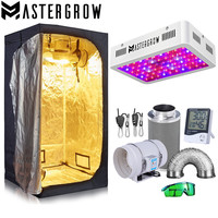 Hydroponic Growing System Greenhouse Grow Tent Full Kits LED Plant Grow Lights Activated Carbon Air Filter For Indoor Planting