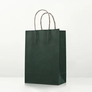Bolsas de regalo de papel Kraft de 10 pcs bolsas de compras reutilizables para el embalaje para regalos de regalos de bodas. 8 Mejores embalajes hechos a mano de ventas - №4