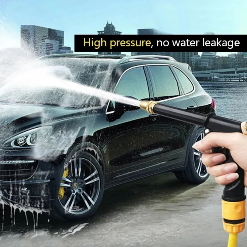 Portable High Pressure Water Gun for Cleaning Car Wash Machine Garden Watering Hose Nozzle Sprinkler Foam Water Gun Wholesale