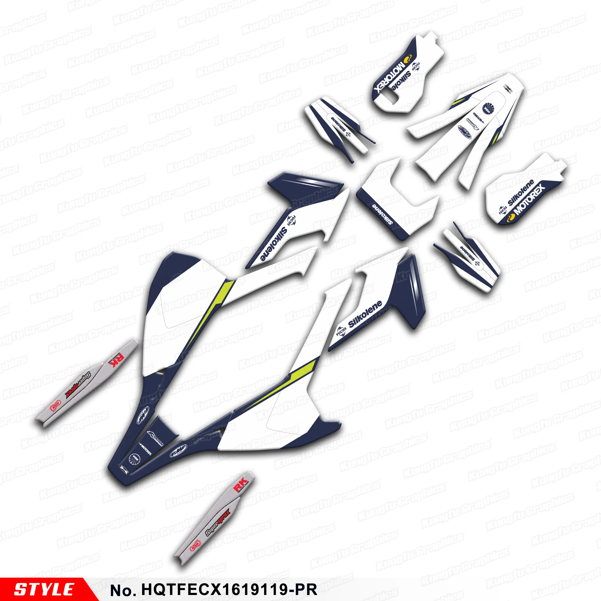 

JY RACING Racing Graphics Wrapping для Husqvarna TE FE TC FC 125 ~ 501 TX FX FS450 2017 2018 2019, по индивидуальному заказу, HQTFECX1619119-PR