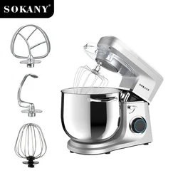 Multi functional mixer desktop kneading machine kitchen baking and cooking machine bread machine cake shop household appliances