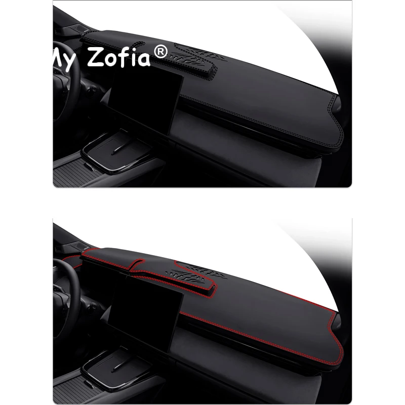 For Lynk & Co 08 EMP 2024 2025 Car No Logo leather Dashboard Sun Shade Cover Mat Avoid Light Pad Non Slip Pad Carpet Accessories
