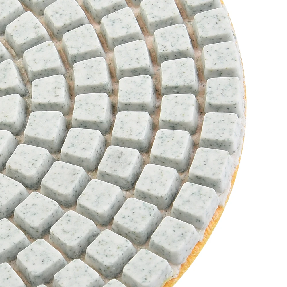 Pad polerski 4 cale/100 mm do polerowania na mokro/sucho granitu, betonu, marmuru, szkła, kamienia, szlifowania, gradacja 30-10000, losowy kolor