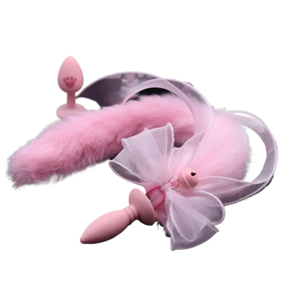 Beginner Training Anal Plug Sexy Fox Tail Sex Toys for Men Women Unisex Gay Prostate Massager G Spot Wand Butt Plug Anus Dilator