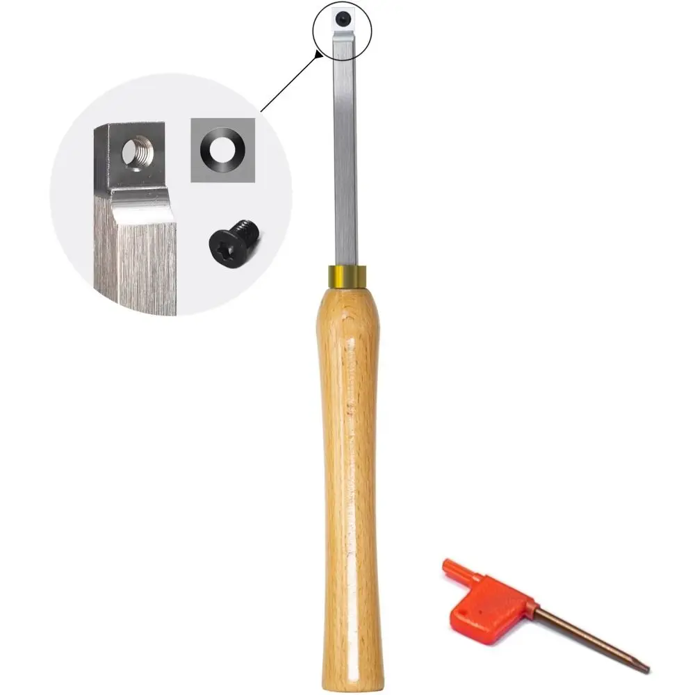 

Набор инструментов для токарной обработки дерева из твердого сплава с острыми концами, многофункциональный, с острыми кромками, для гибки древесины, с гибкой ручкой, полый, вращающийся, прочный