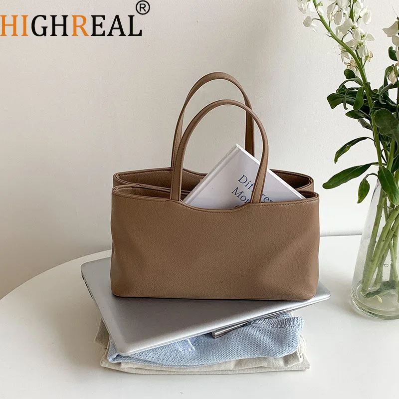 

Повседневная мягкая женская сумка-тоут из искусственной кожи, сумки на плечо для женщин, новые высококачественные сумки и кошельки, большие кошельки для покупок