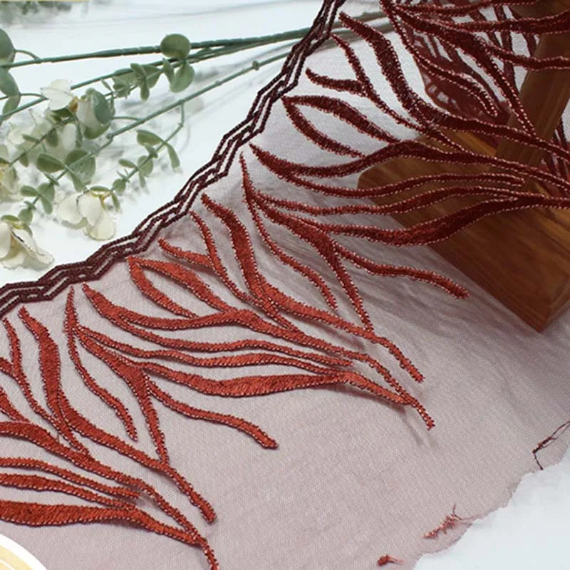 

31Yards Embroidery Lace Trim Skirt Hem For Underware Garment Accessories Lingerie Dress Sewing Sleeve Lace