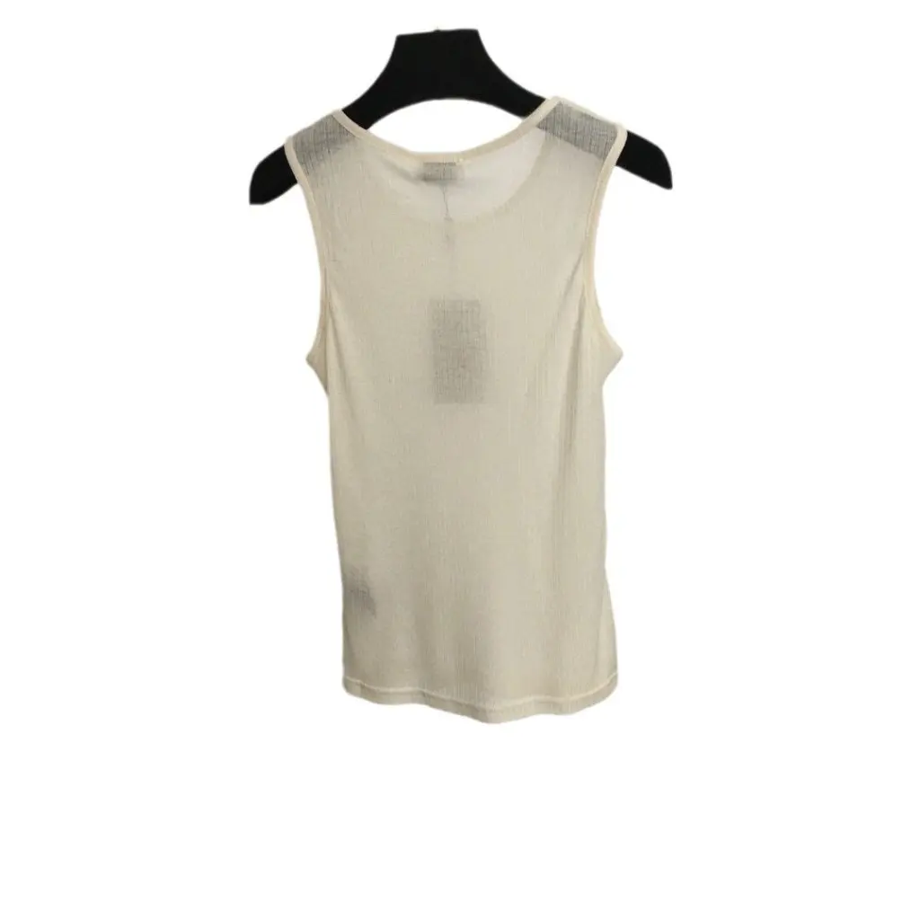 

Nanyou, летняя мода, простой жилет с вышивкой и круглым вырезом, тонкий крутой красный дизайн с буквами, женская повседневная одежда