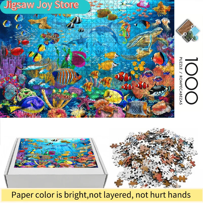 

Giant 28"x20" (70x50cm) Puzzle - 3D Building Model with Interlocking, Thick Cardboard Board & Challenging 3D Structure - & Ex