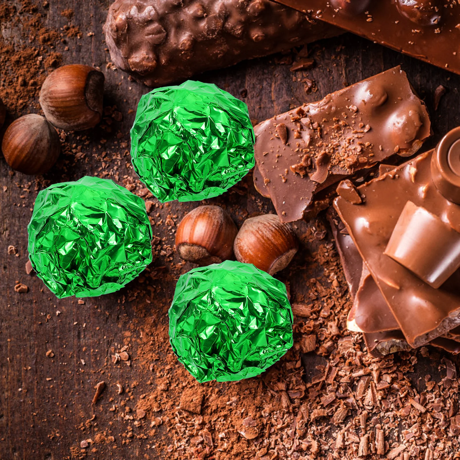 

100 шт., упаковка для пищевых продуктов, алюминиевая фольга, сверхмощная обертка для барбекю для дома, кухни, вечеринки, выпечки, оловянная фольга, бумага, инструменты для приготовления пищи