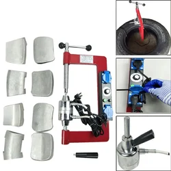 220V 9 Stuks Auto Band Reparatie Machine Vacuüm Vulkaniseren Machine Banden Reparatie Patches Kit