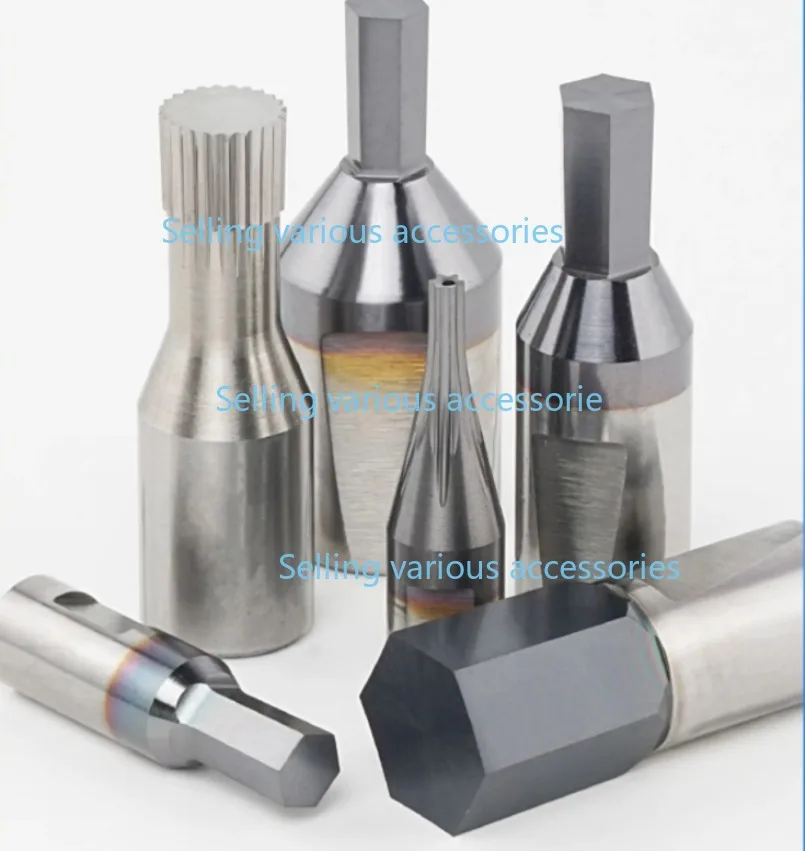 New 1pc CT08 Tungsten Steel Punch CT08 Tungsten Carbide Hex Socket Punch Rotary Punch Tool Component for CNC Machining
