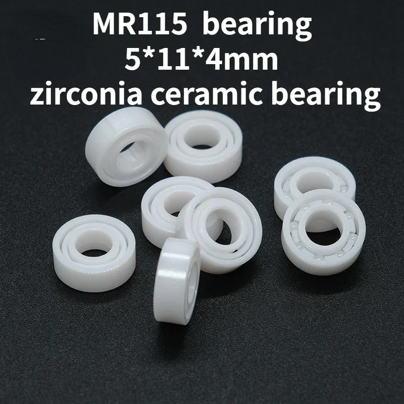 MR115 fishing wheel bearing 5*11*4mm sea fishing special zirconia ceramic bearing CB