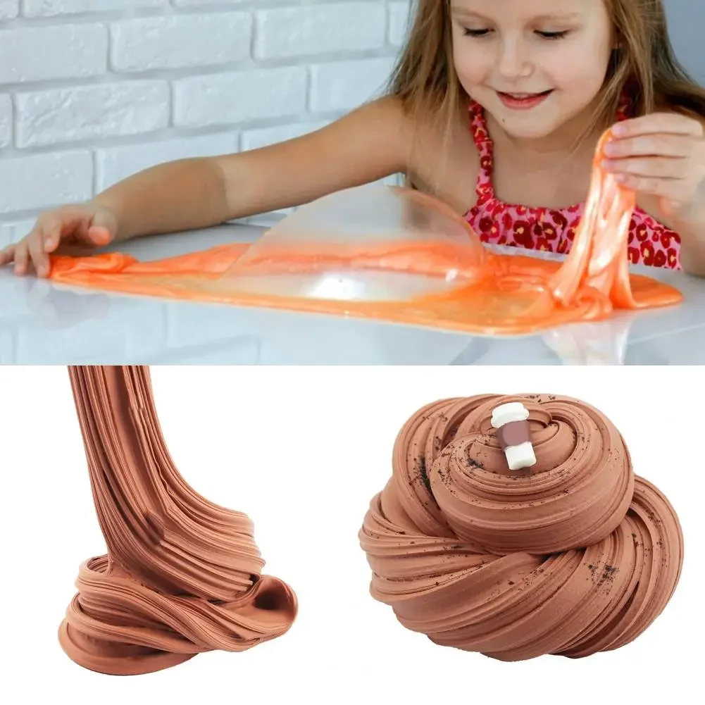 Jouet slime moelleux anti-déchirure pour enfants, poupée nuage extensible, jouet de boue pour se détendre, cadeau d'anniversaire pour enfants, 70ml