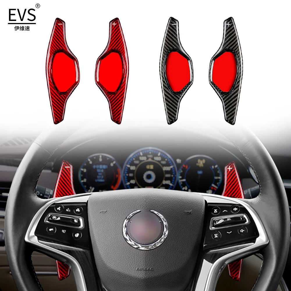 

Carbon Fiber Steering Wheel Paddle Shift Compatible with Cadillac XTS XTS5 Car Accessories