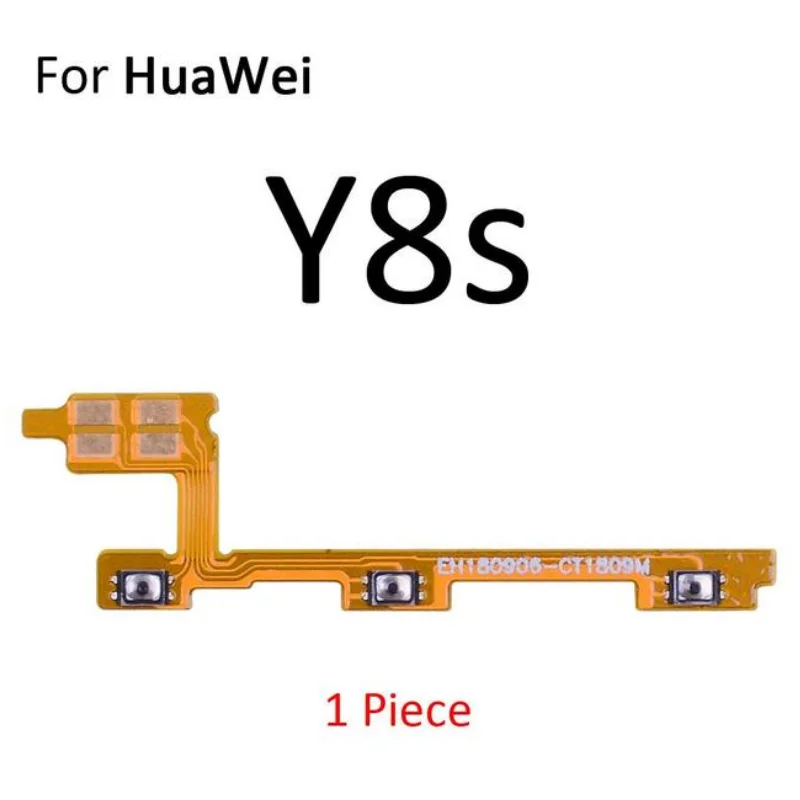 Power On Off Button Volume Switch Key Control Flex Cable For HuaWei Y9s Y8s Y8p Y7p Y6s Y6p Y5p Y9a Y7a Ribbon Repair Part