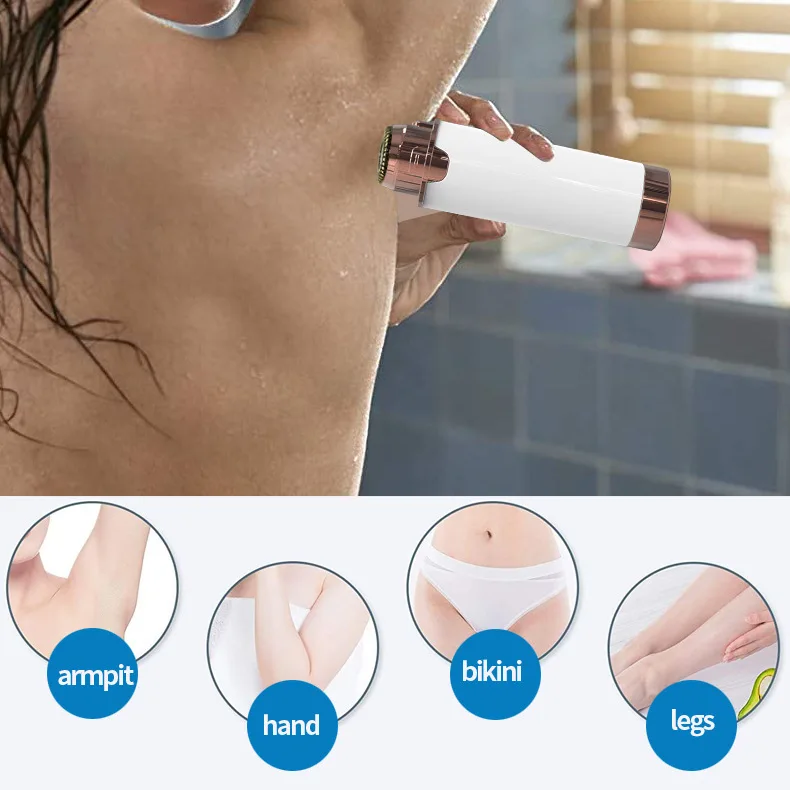 New Electric Multifunctional Women's Shaver, Portable Removal Device, Private Armpit Hair Whole Body Shaver