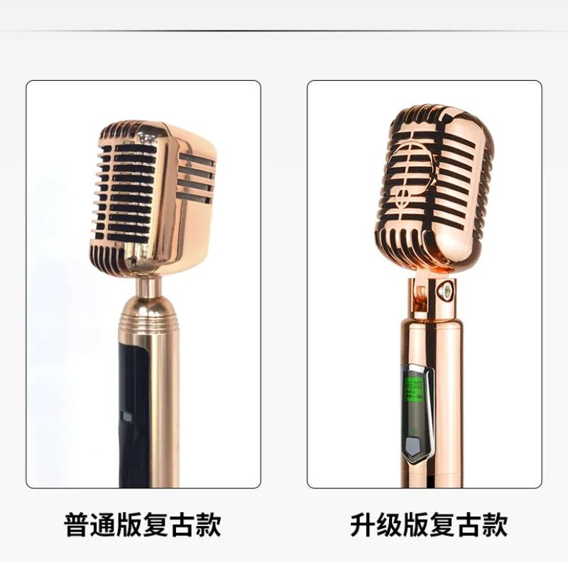 Wireless microphone, karaoke tool, household KTV stage singing live broadcast equipment, singing microphone